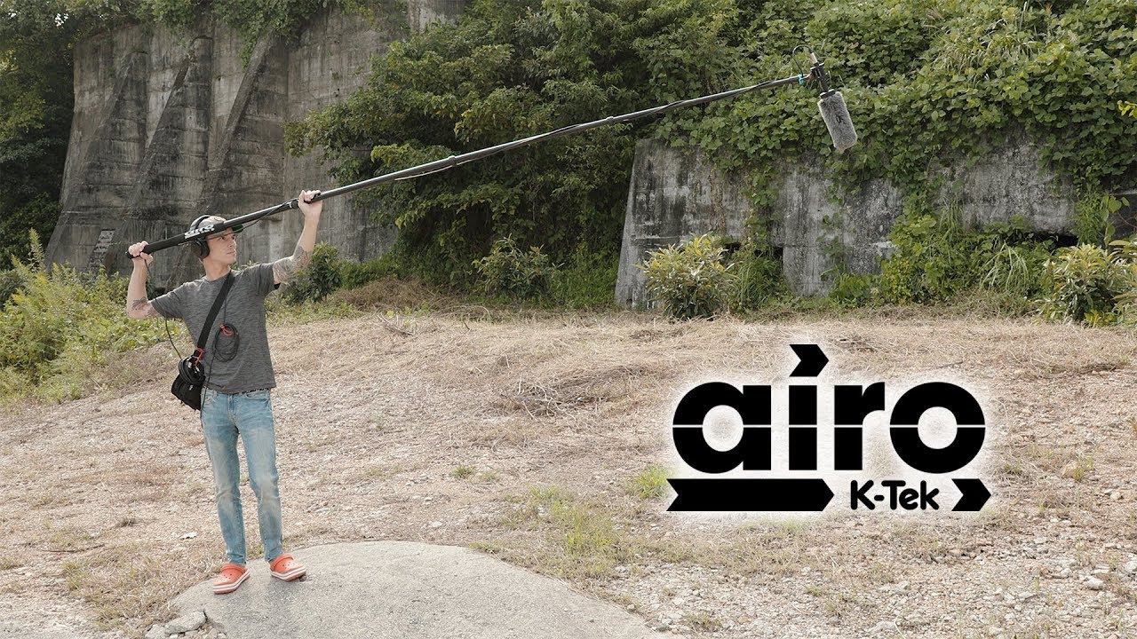K-Tek Airo Series Boompole and Accessories
