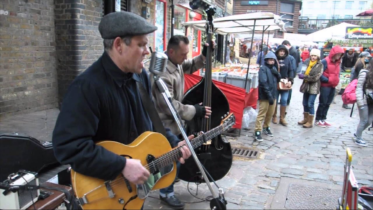 Street Performers Camden London - The Hightown Crows