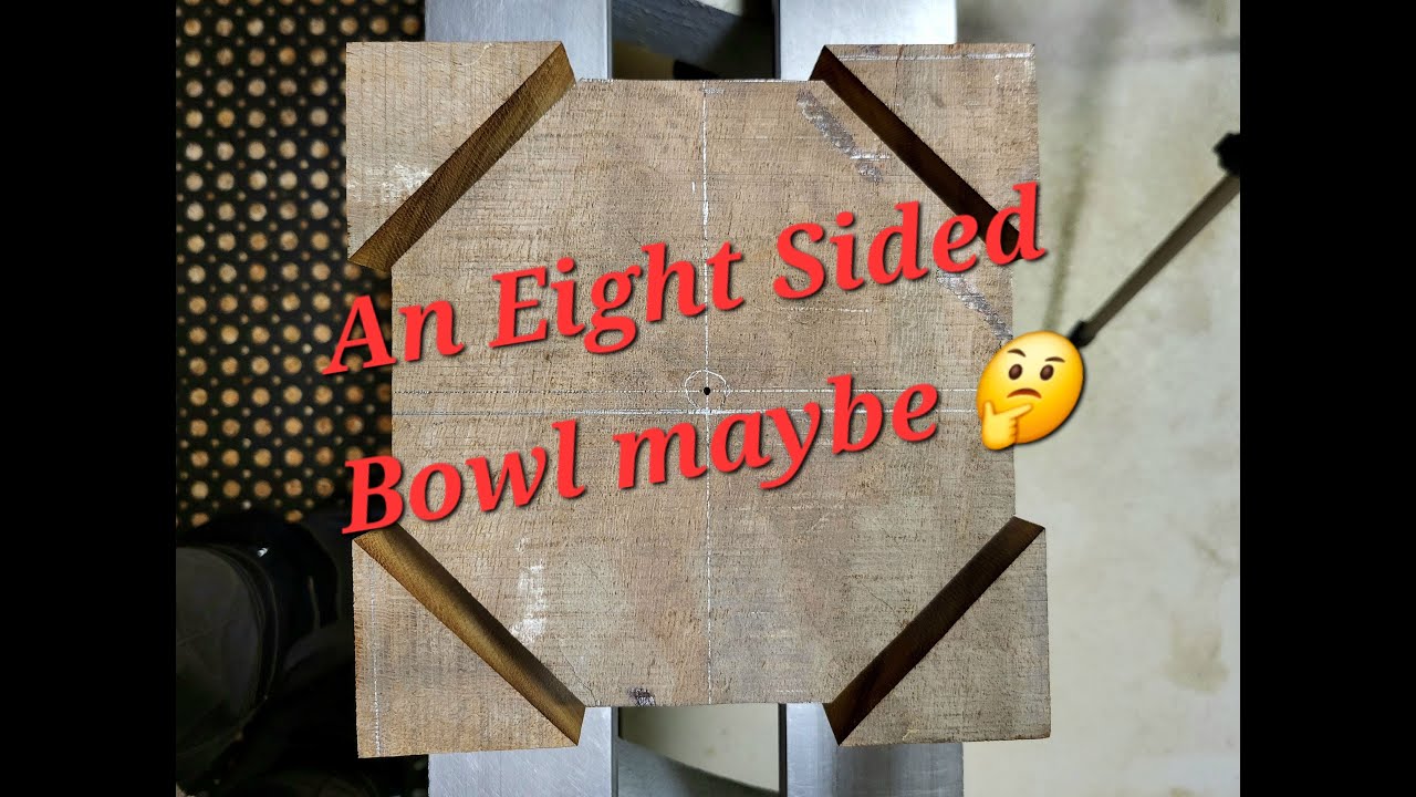 Woodturning the Octagon Bowl. #woodtrning #latheprojects #beginnersproject #woodturner