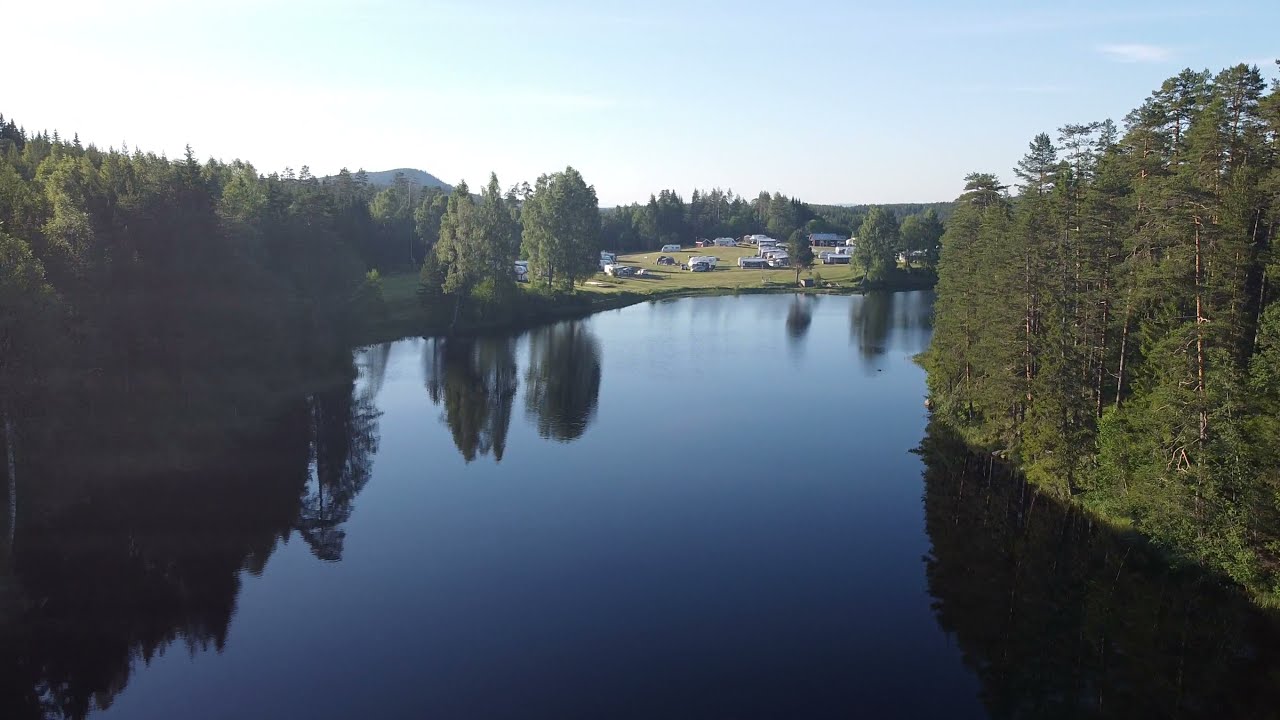 Lindesn&auml;s camping. Filmat med Mavic mini.