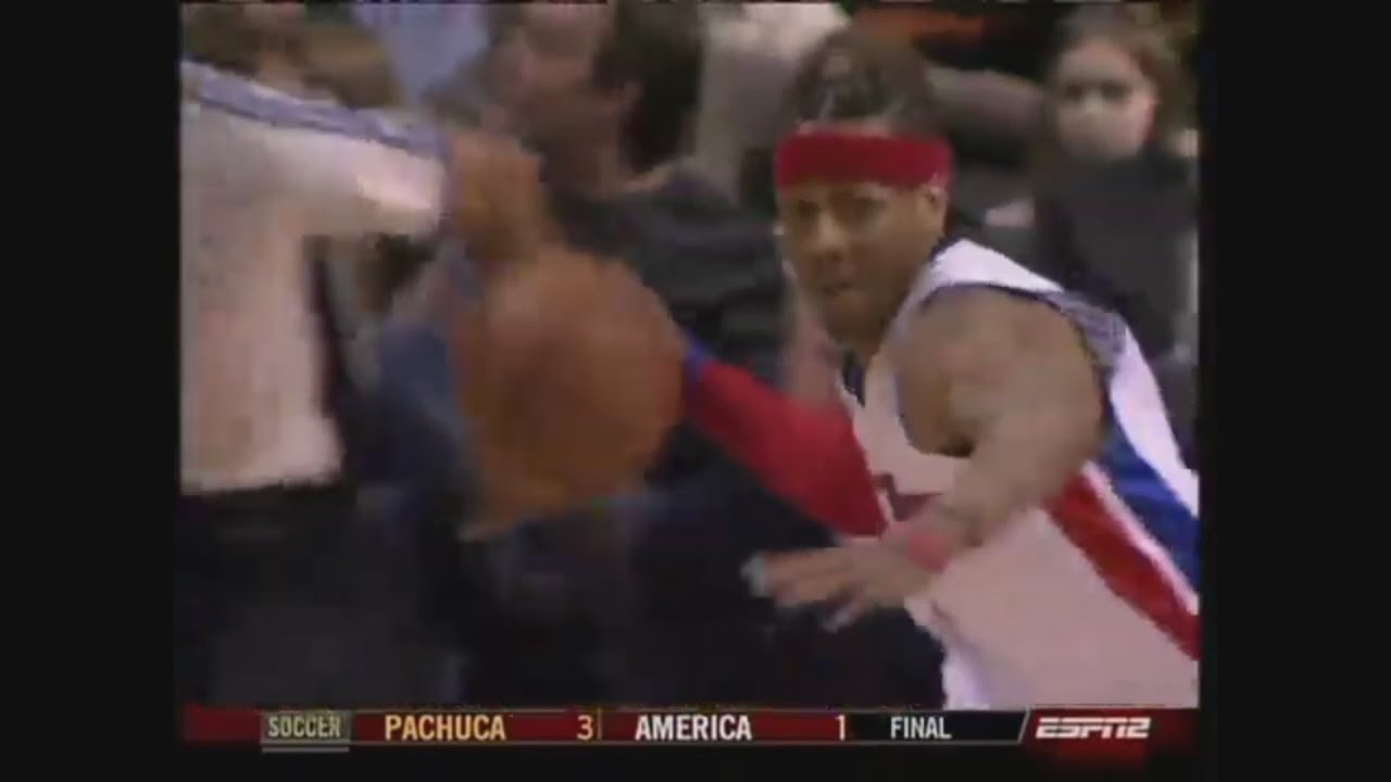 Allen Iverson 25 Points 7 Ast 4 Stl Vs. Suns, 2008-09.