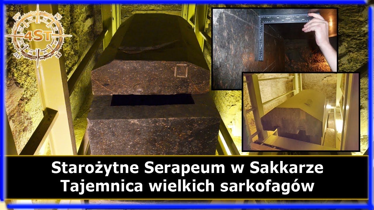 Starożytne Serapeum w Sakkarze - Tajemnica wielkich sarkofag&oacute;w