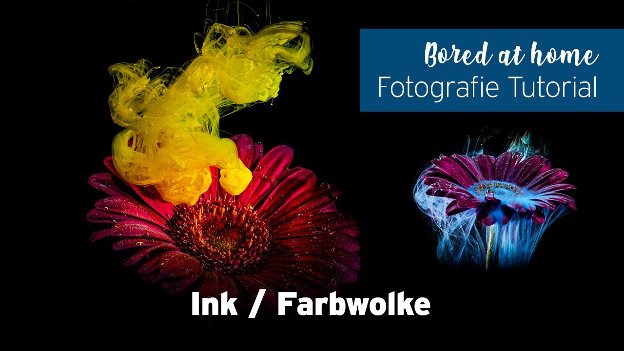 #9 Fotografie Tutorial - Ink- / Farbwolke