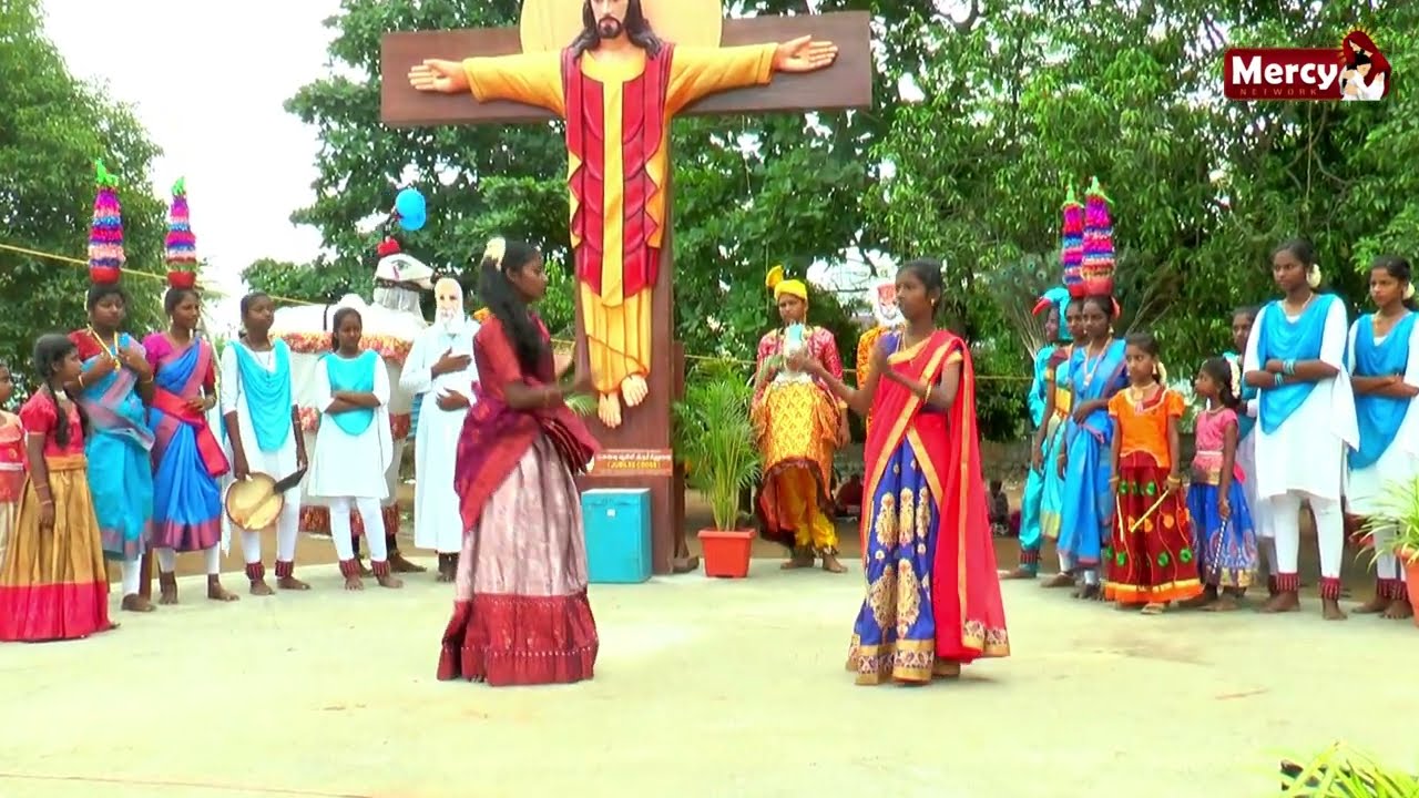 தமிழ் பாரம்பரிய நடனம் | முகையூர் மகிமை மாதா திருத்தலம் | 41ஆம் ஆண்டு பெருவிழா | Mercy TV