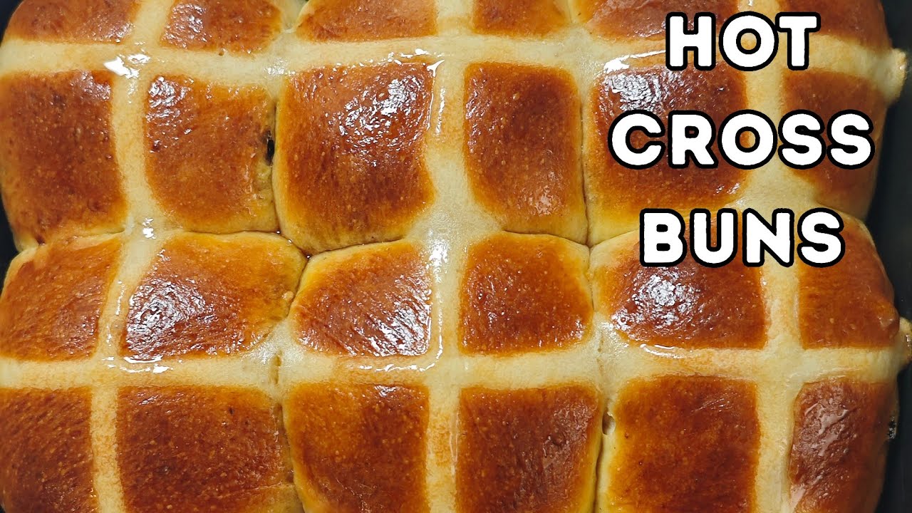BEST Hot Cross Buns Recipe for Easter Week | Soft & Fluffy Hot Cross Buns