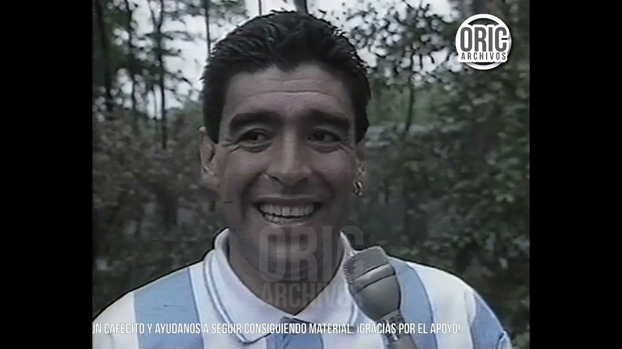 1994: Diego Maradona sobre el grito de gol a Grecia