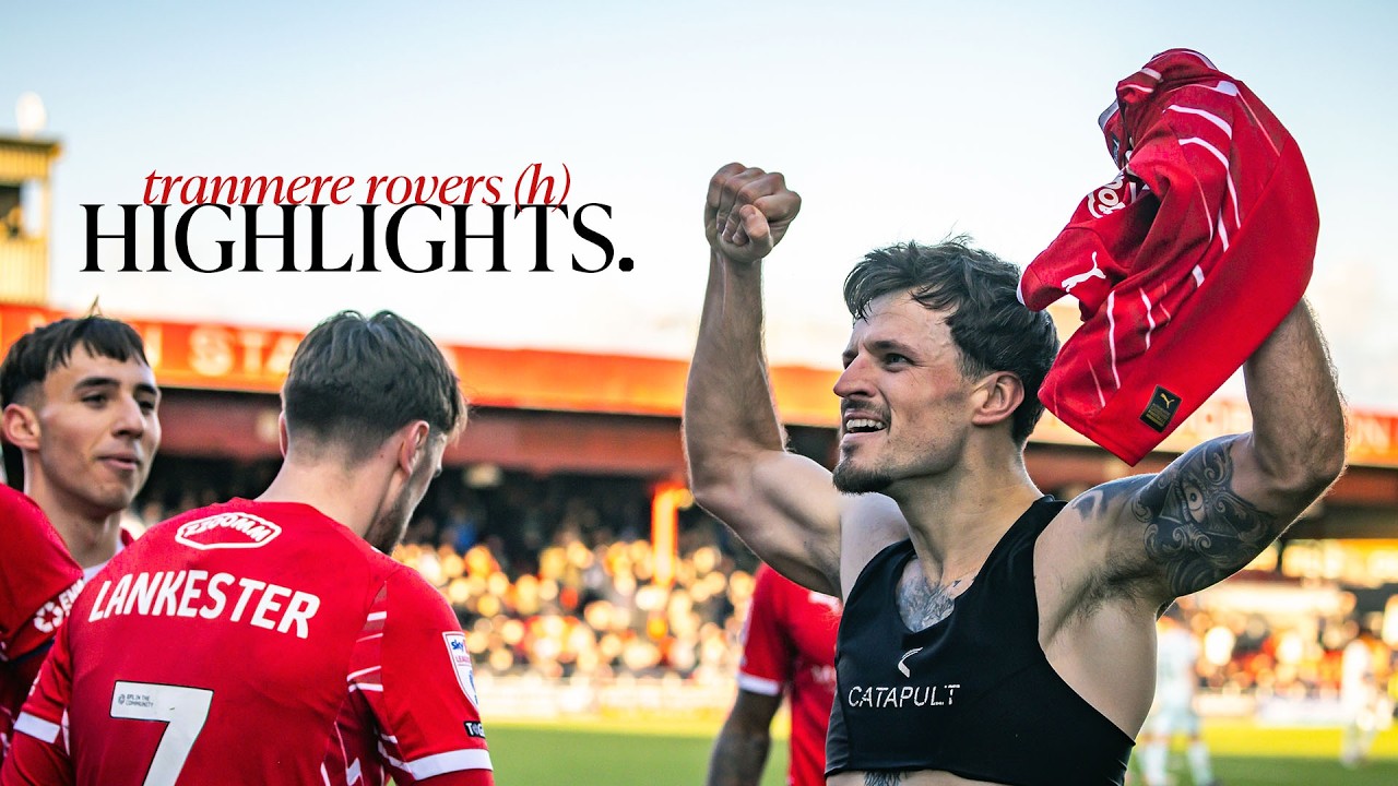 25/26 HIGHLIGHTS | Crewe Alexandra 2 Tranmere Rovers 1