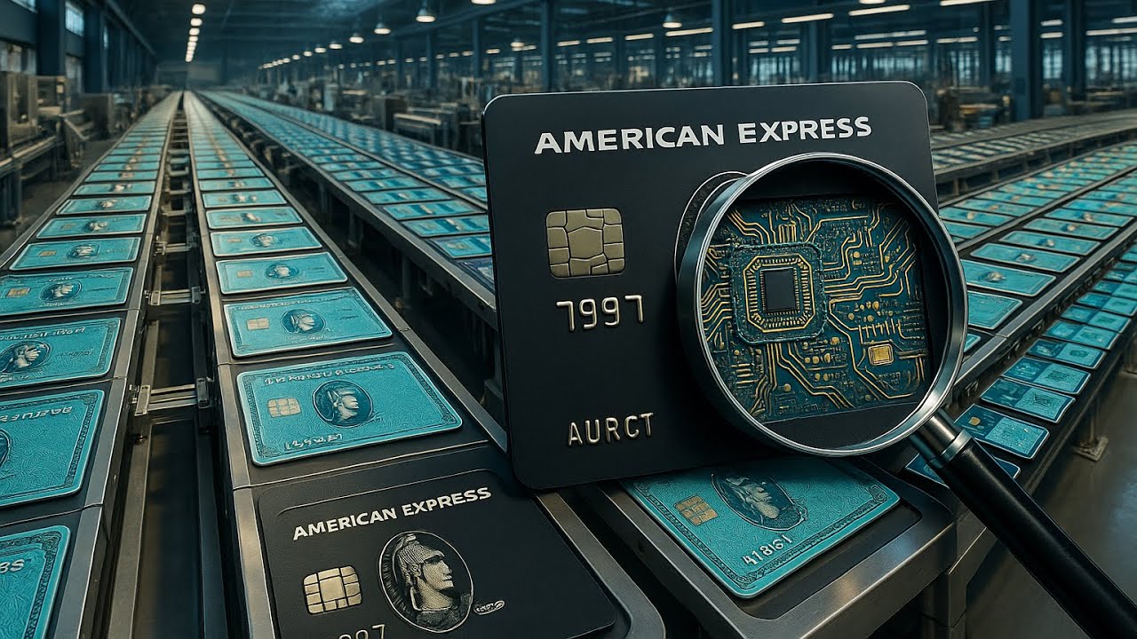 C&oacute;mo se fabrican las TARJETAS DE CR&Eacute;DITO con CHIP EMV: el SECRETO que protege tu DINERO