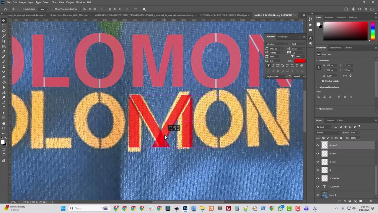 Imitating a Custom Font with Photoshop and Inkscape