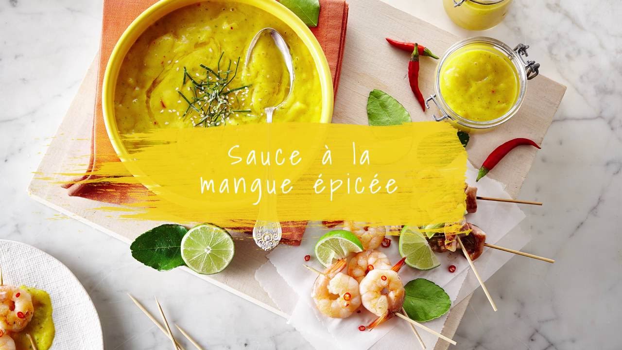 Sauce à la mangue épicée