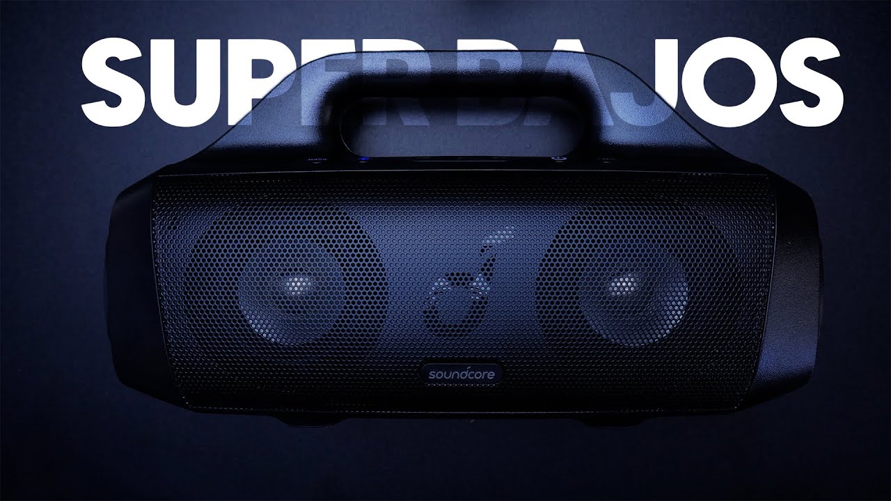 LOS MEJORES BAJOS en una BOCINA PORTATIL | Soundcore Motion Boom.