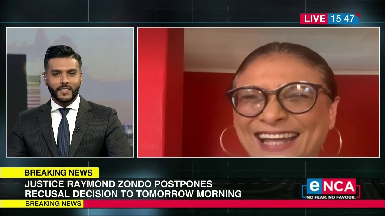 Reaction | Justice Raymond Zondo postpones recusal decision