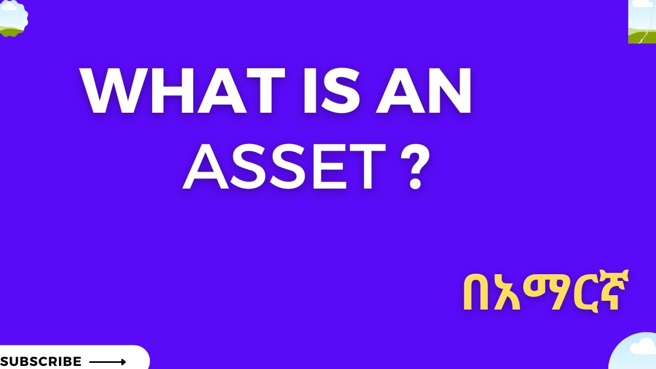 What is An Asset ? Explained in Amharic.