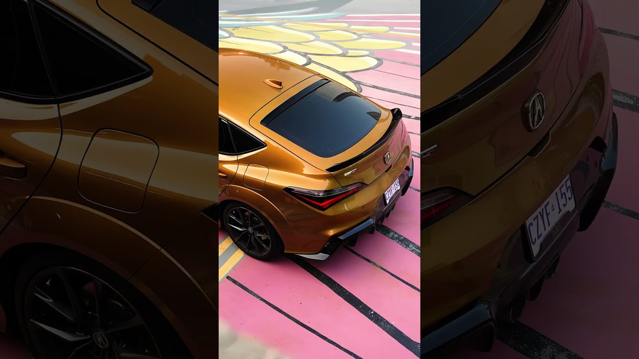 Integra Type S - Sports meets sophistication - Type S delivers both