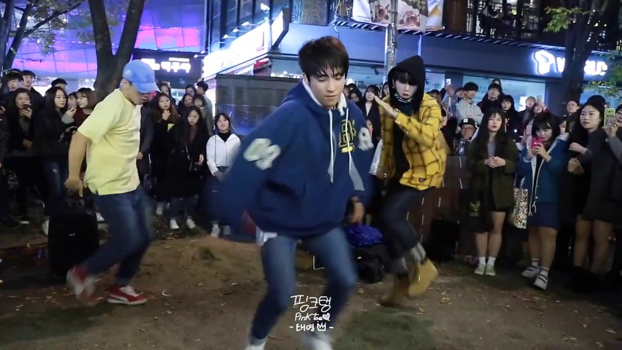 161113 DOB 디오비 이태영 홍대 방탄소년단 BTS 불타오르네 FIRE