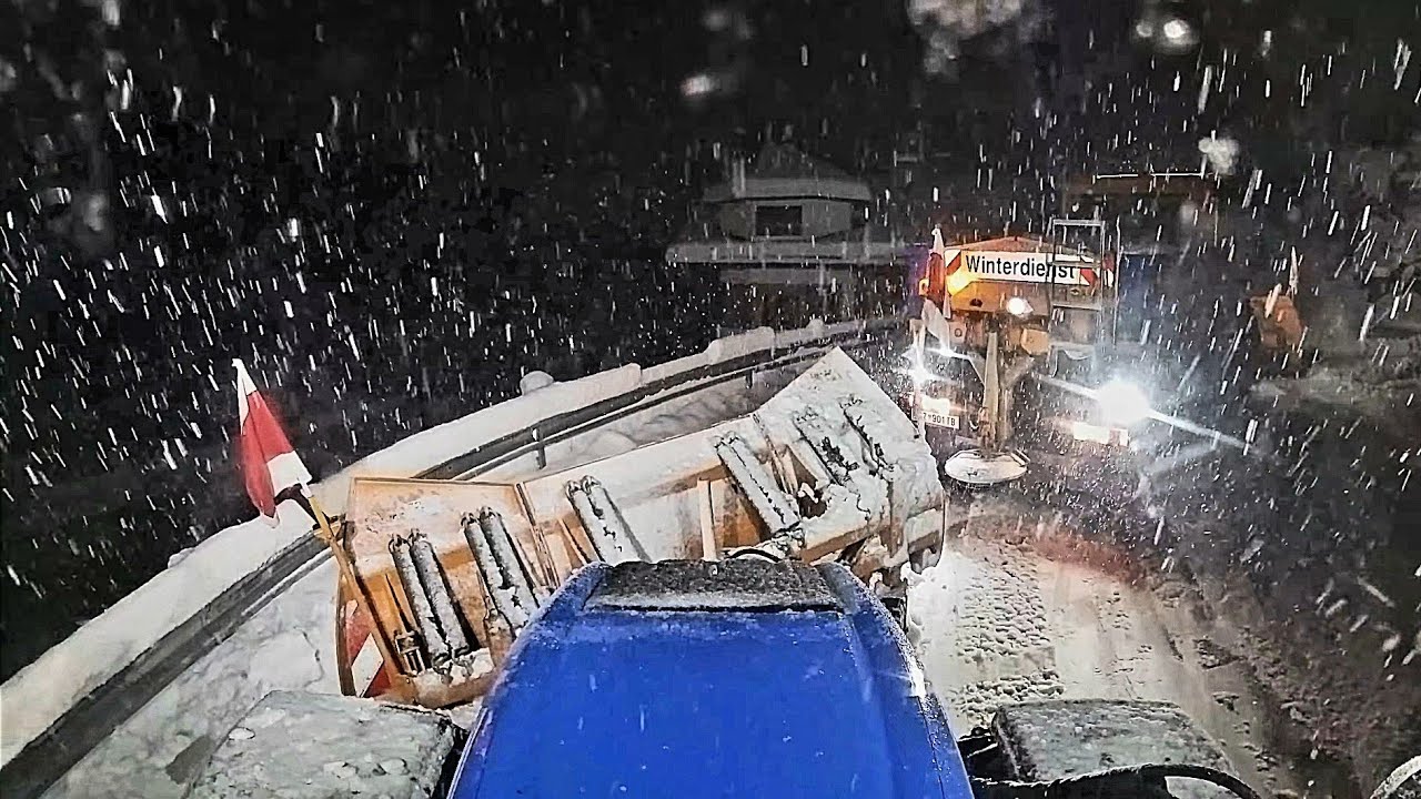 Schneeräumung Teil 2! ❄️Der Schneefall geht weiter! Kein Ende in Sicht!❄️