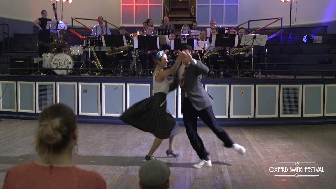 OSF 2020 Hyunjung & Felipe Improv Lindy Hop Performance