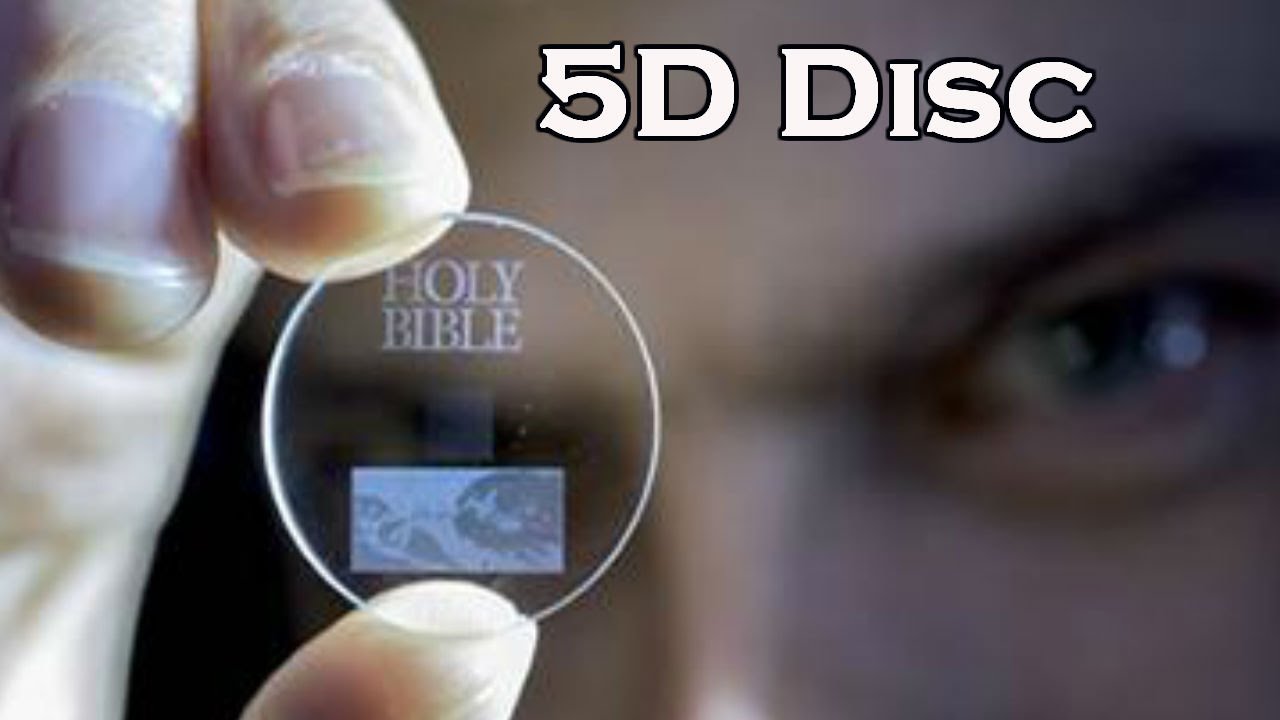 5D Disc - Eternal 5D Data Storage could record the History of Humankind