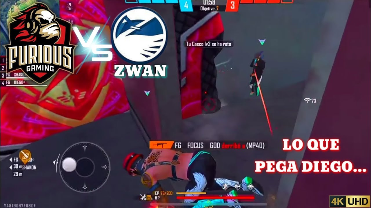🔥FURIOUS GAMING vs ZWAN GAMING | 4 vs 4 | 🔵 FOCUS MEJORANDO?(COBRO SHAKON)*Indirectas*🔴
