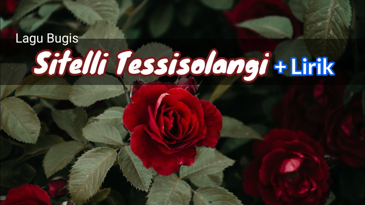 Sitelli Tessisolangi ( lagu Bugis + Lirik )