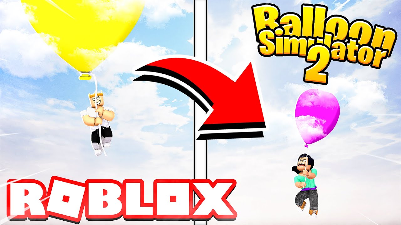 FLYING on my SUPER BALLOON in the SKY | Roblox Balloon Simulator 2