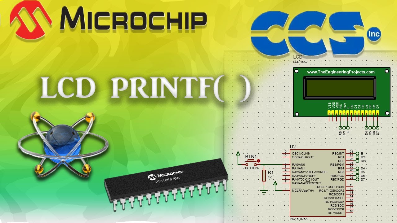 Manejo de la LCD con PIC utilizando printf();