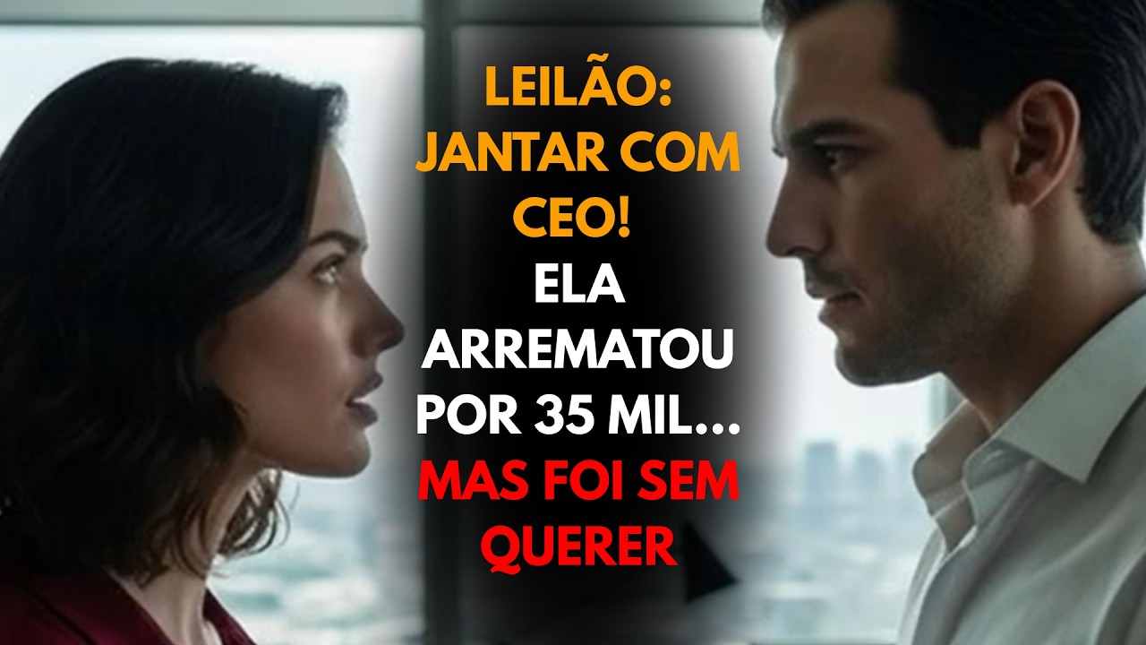 LEILÃO: JANTAR Com CEO! ELA Arrematou Por 35 MIL... Mas Foi SEM QUERER BÊBADA!