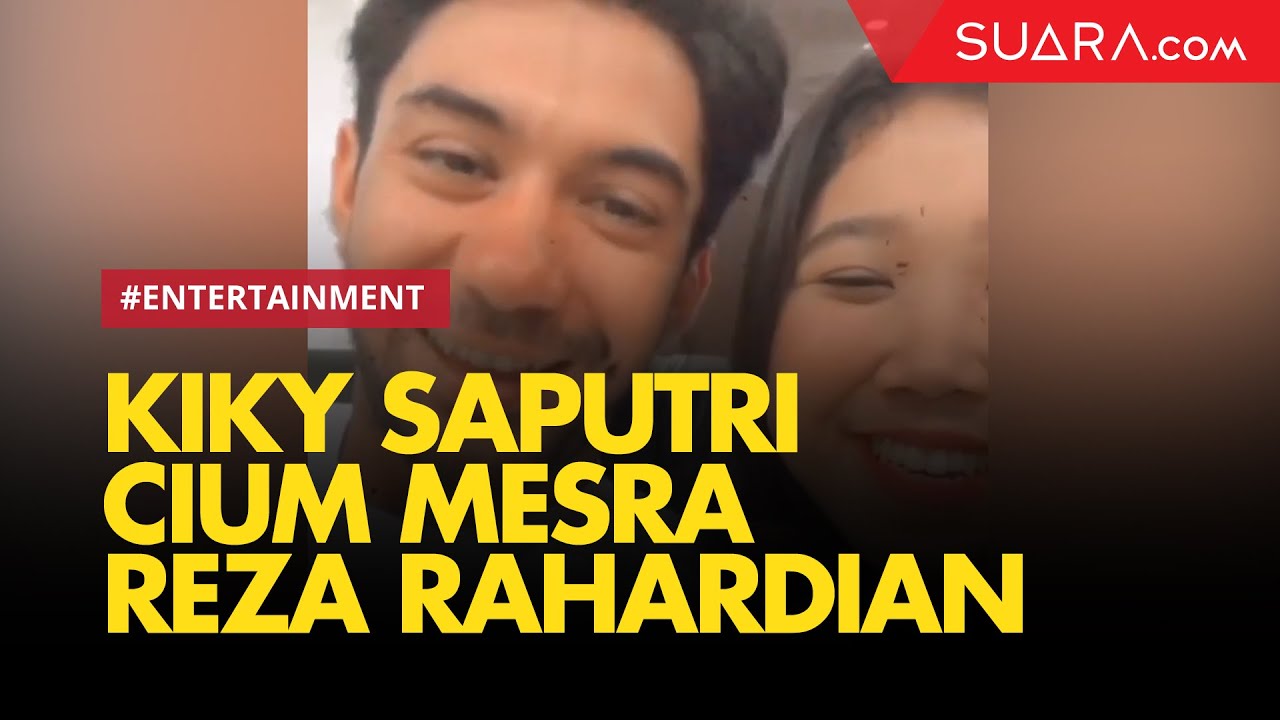Ciyeee, Kiky Saputri Cium Mesra Reza Rahadian
