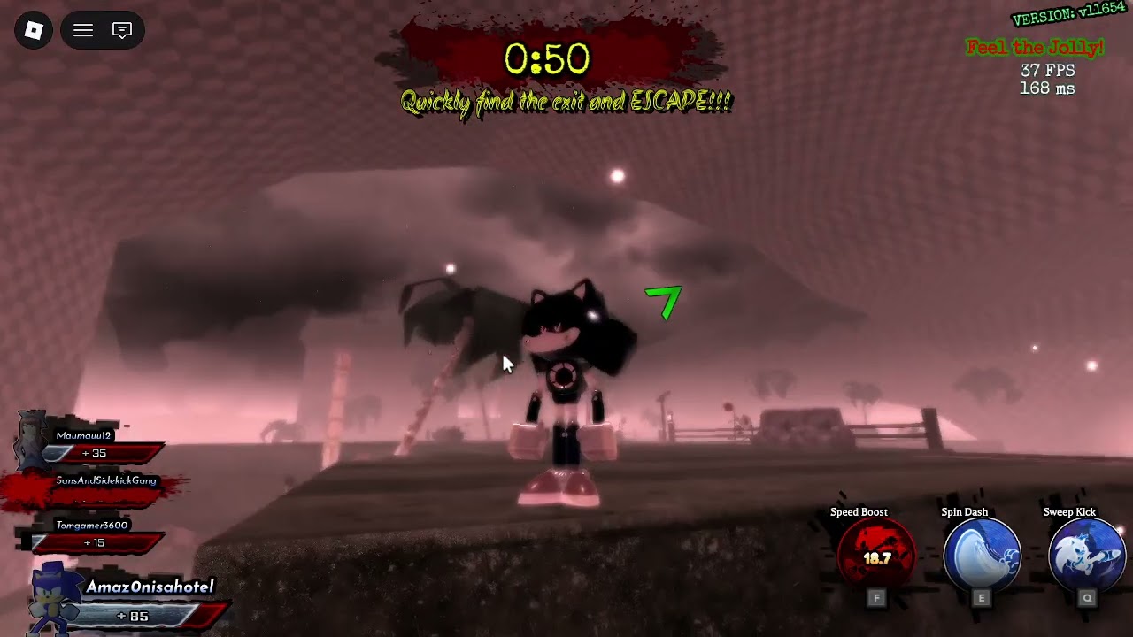 TD hills encounter in Dimensional coalescence?!?! metal sonic/sonic gameplay