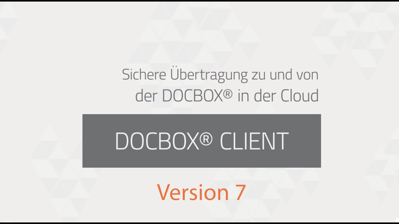 DOCBOX&reg; Client