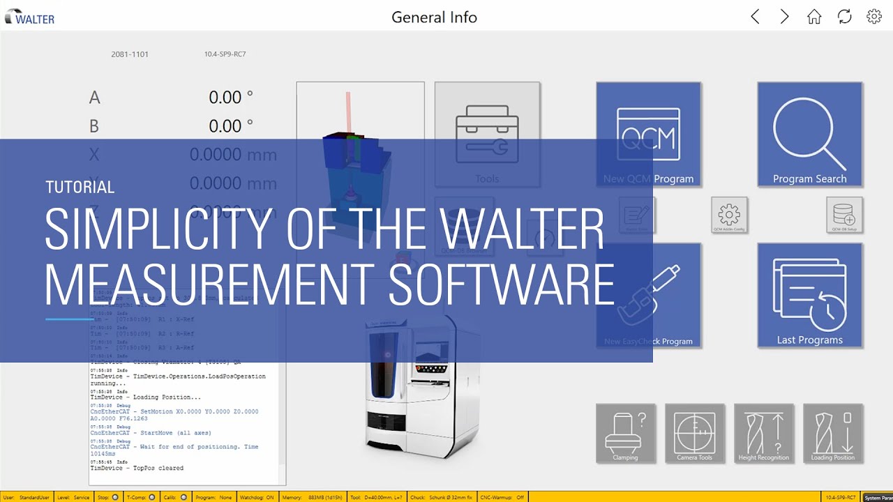 Simplicity of the WALTER Measurement Software | WALTER Tutorial