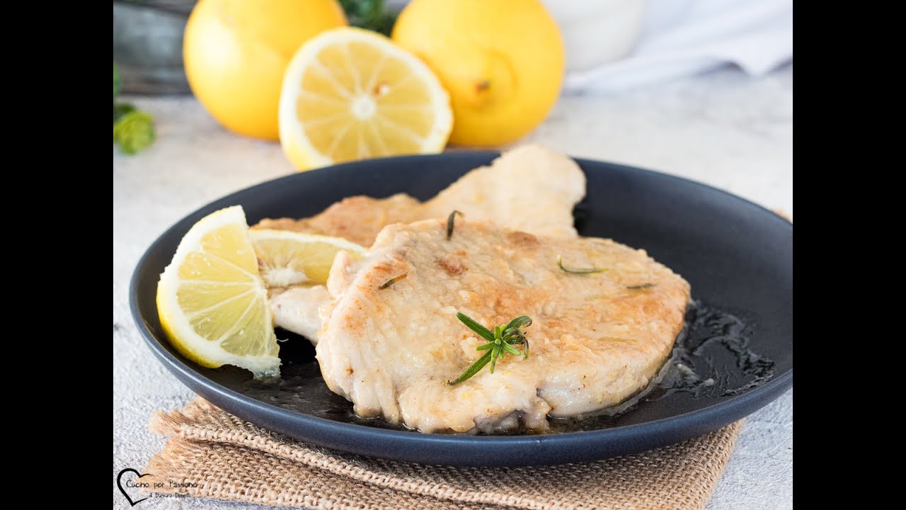 SCALOPPINE DI TACCHINO AL LIMONE