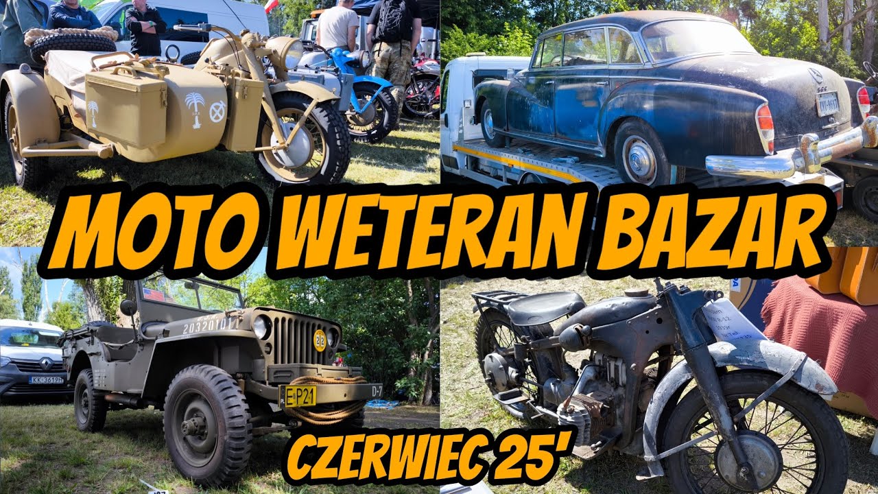 Moto Weteran Bazar - Czerwiec 25'
