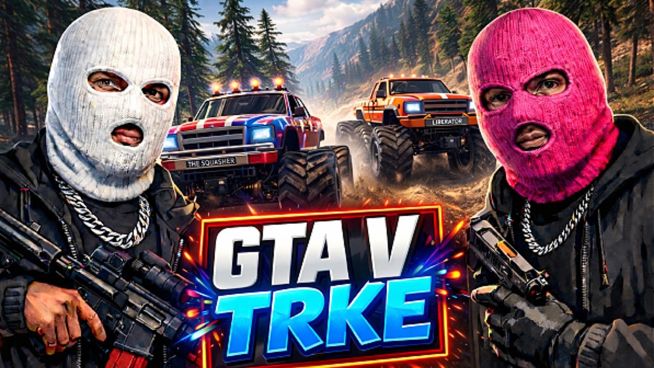 GTA V TRKE:  Across The Wilderness & Power Trip  | SMEJANJE NA MAX