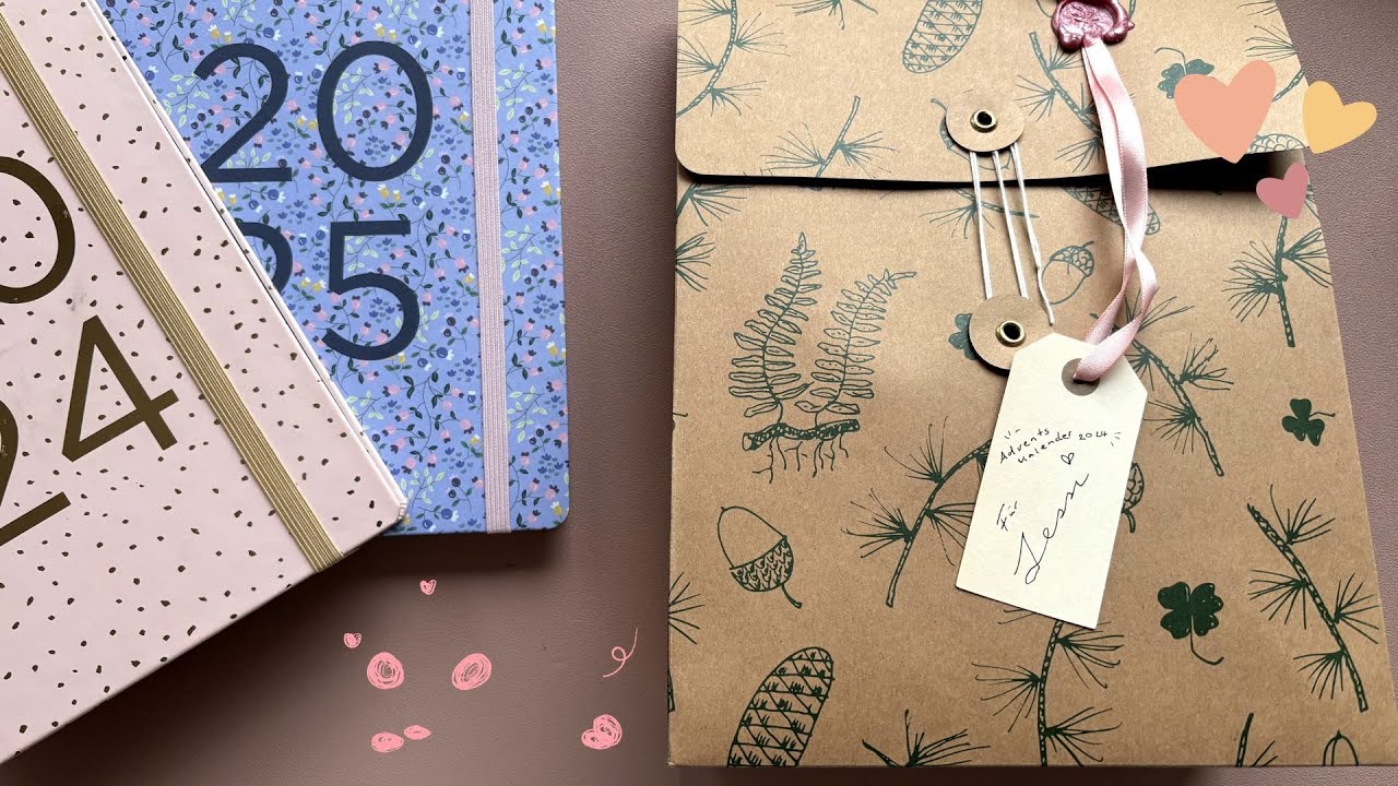 Schreibtischvlog | Viertes Adventstütchen | Setup Filofax A5 | #stationery #unboxing