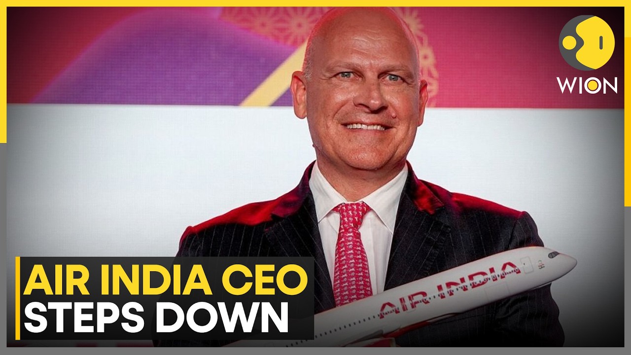 Air India CEO Steps Down Amid Losses & Operational Risks | WION