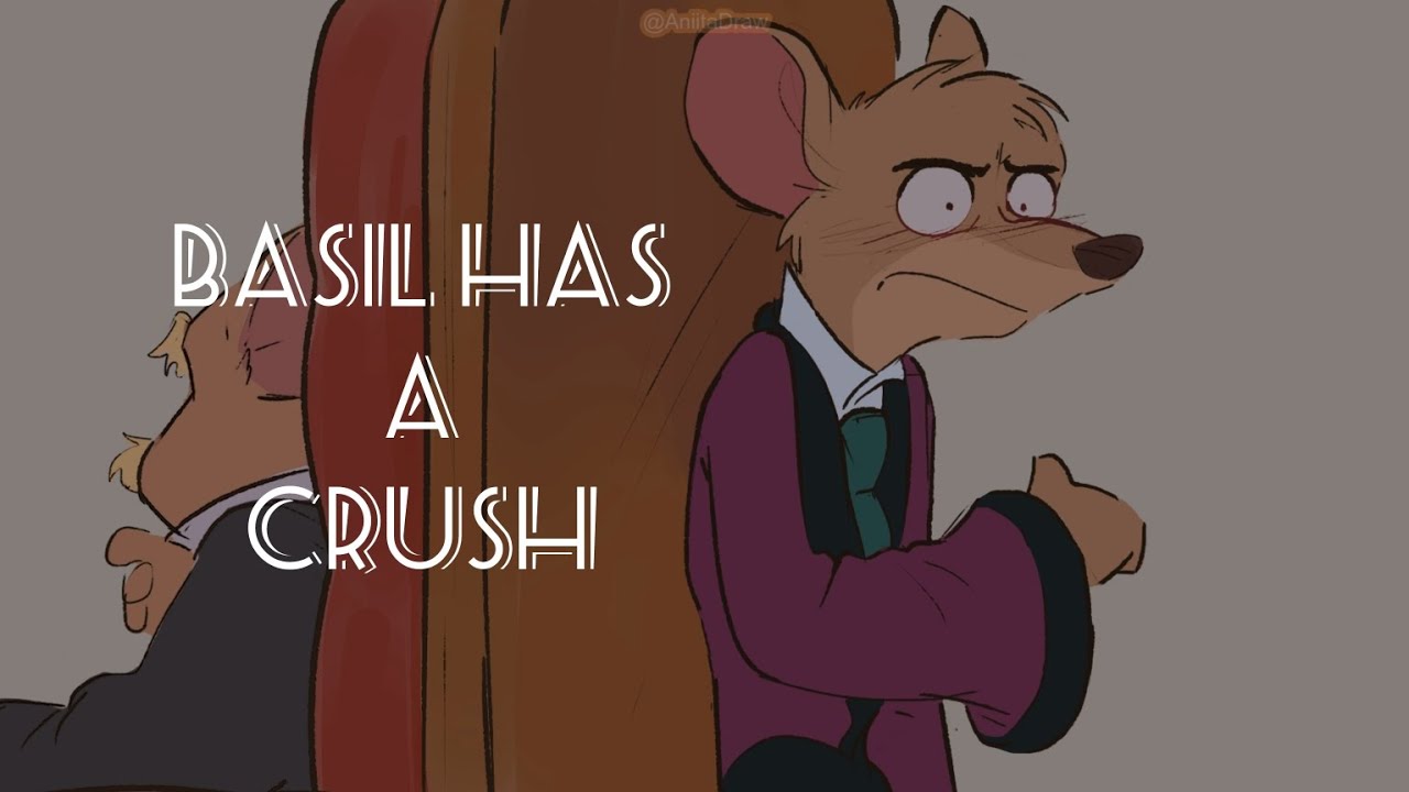 Basil has a crush (Basil x Dawson) | The great mouse detective