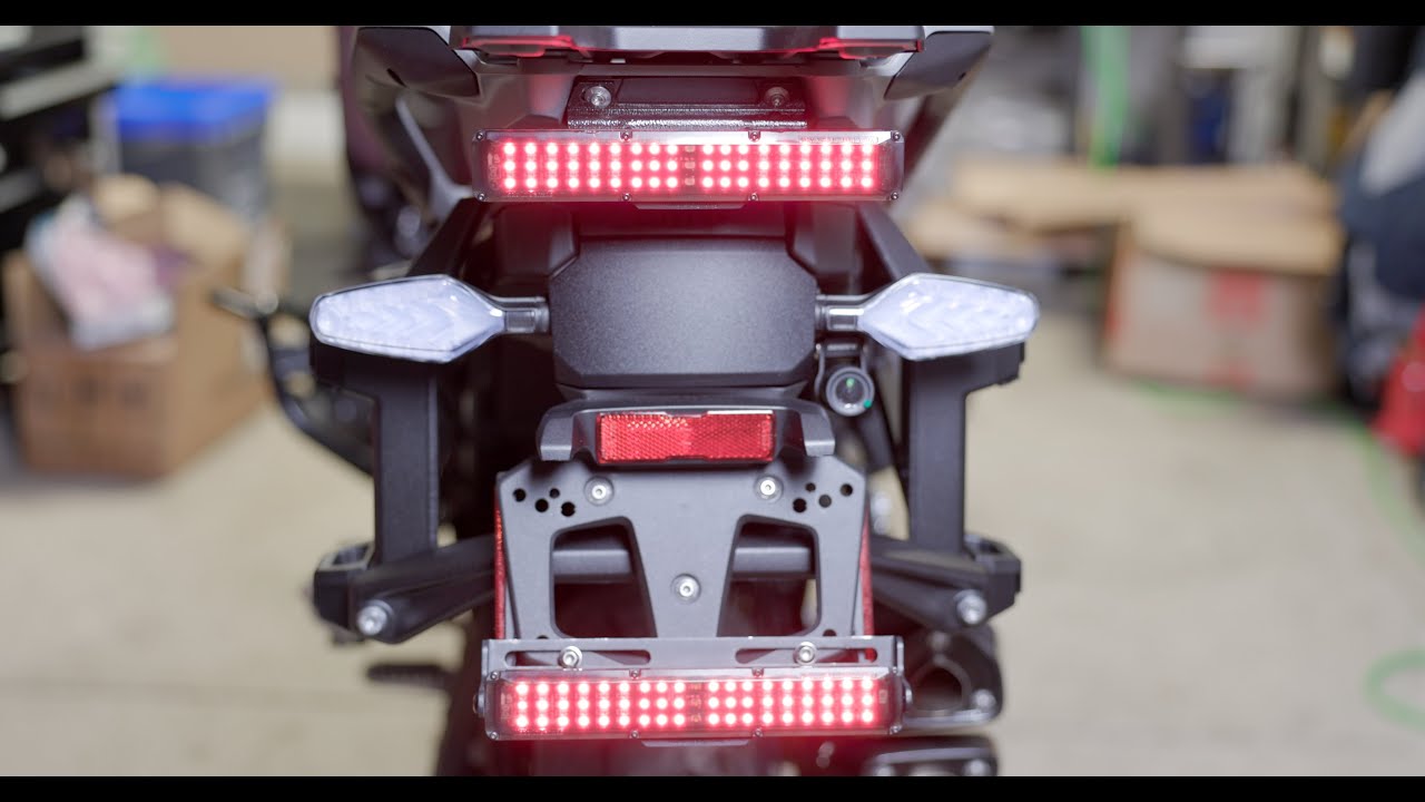 EP3 Installing Extra Tail Lights onto a BMW R1300 GS Adventure