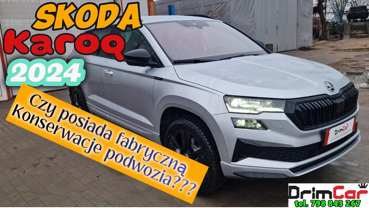 Skoda Karoq 2024 Czy posiada Konserwacje podwozia ? Czy trzeba konserwować ?