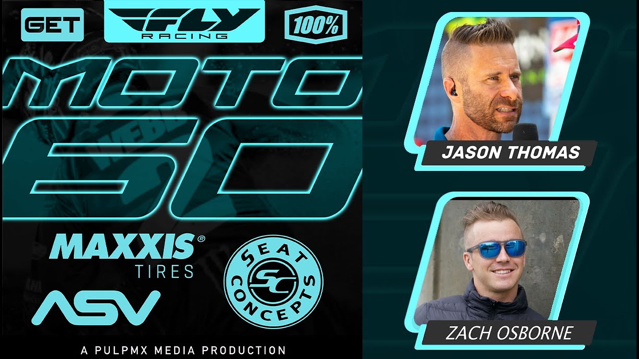Fly Racing Moto:60 Show - Anaheim 2 SX 2026 with Zach Osborne & Jason Thomas