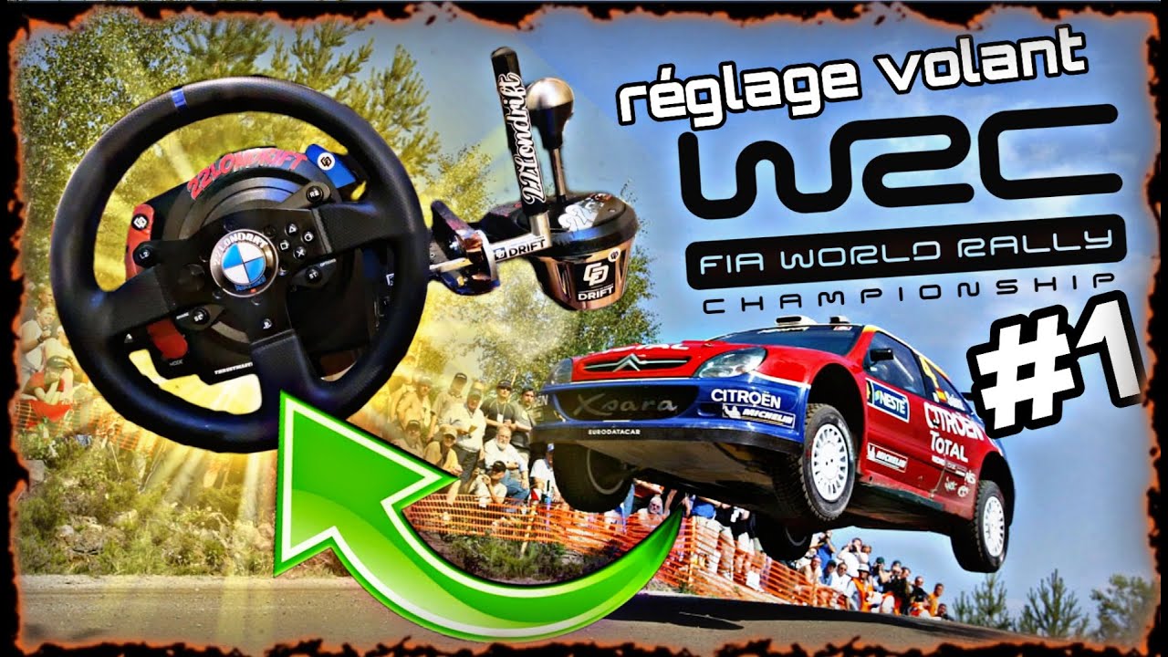 TUTO COMMENT REGLER SON VOLANT sur EA SPORTS WRC épisode 1 (les bases)