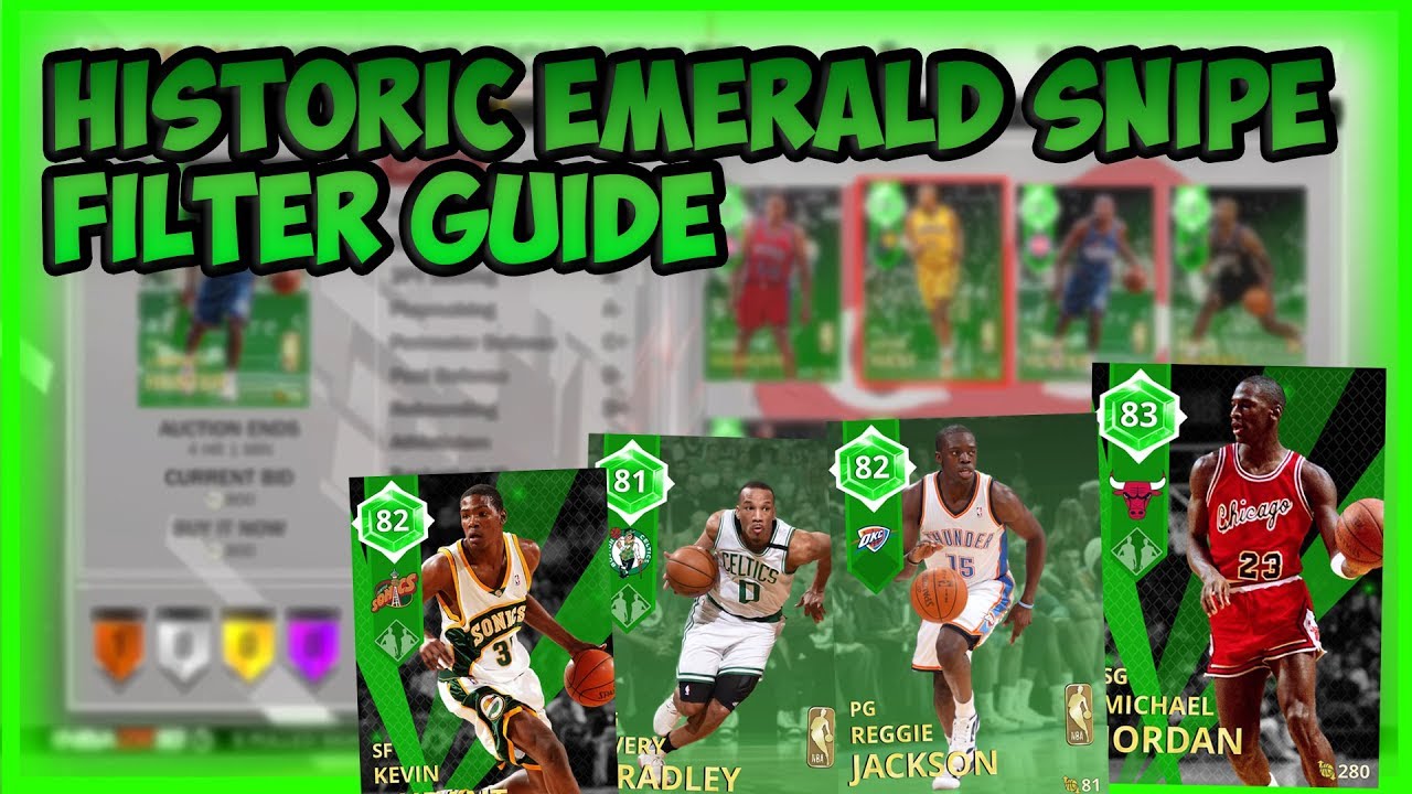NBA2K18 MYTEAM - SNIPE FILTER EXPLAINED AND FULL SNIPING GUIDE AND LIST OF WHO TO SNIPE!