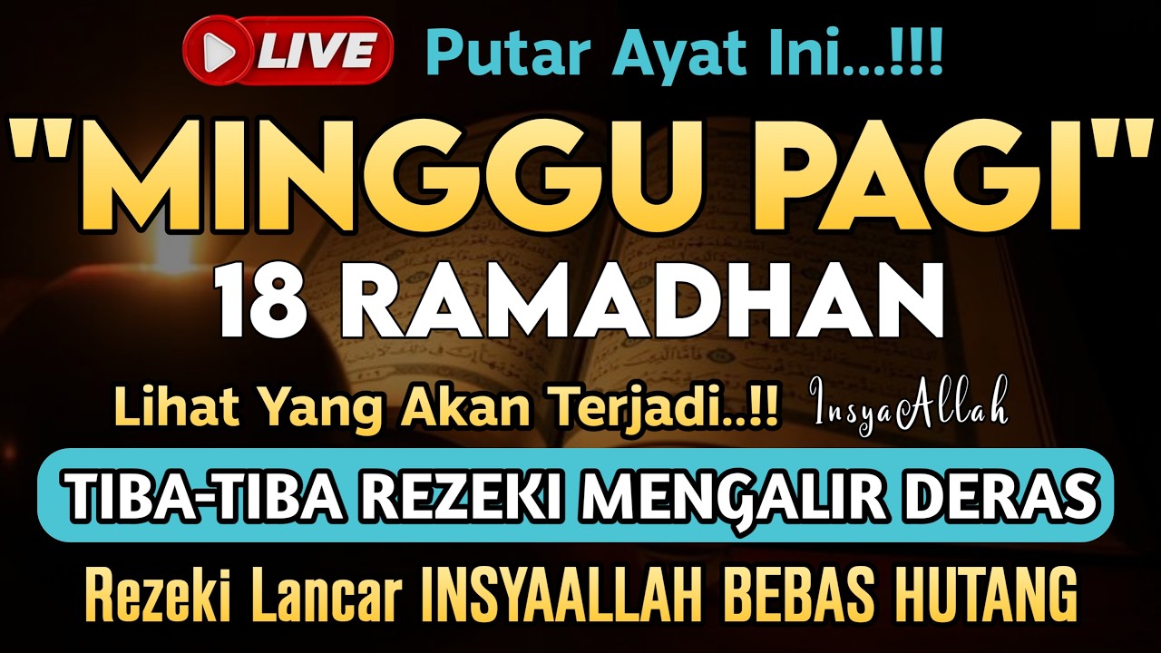 🔴LANGSUNG DIKABULKAN..‼️CUKUP PUTAR SEKALI DAN DENGARKAN, 100 RIBU MALAIKAT TURUN | REZEKI LANCAR