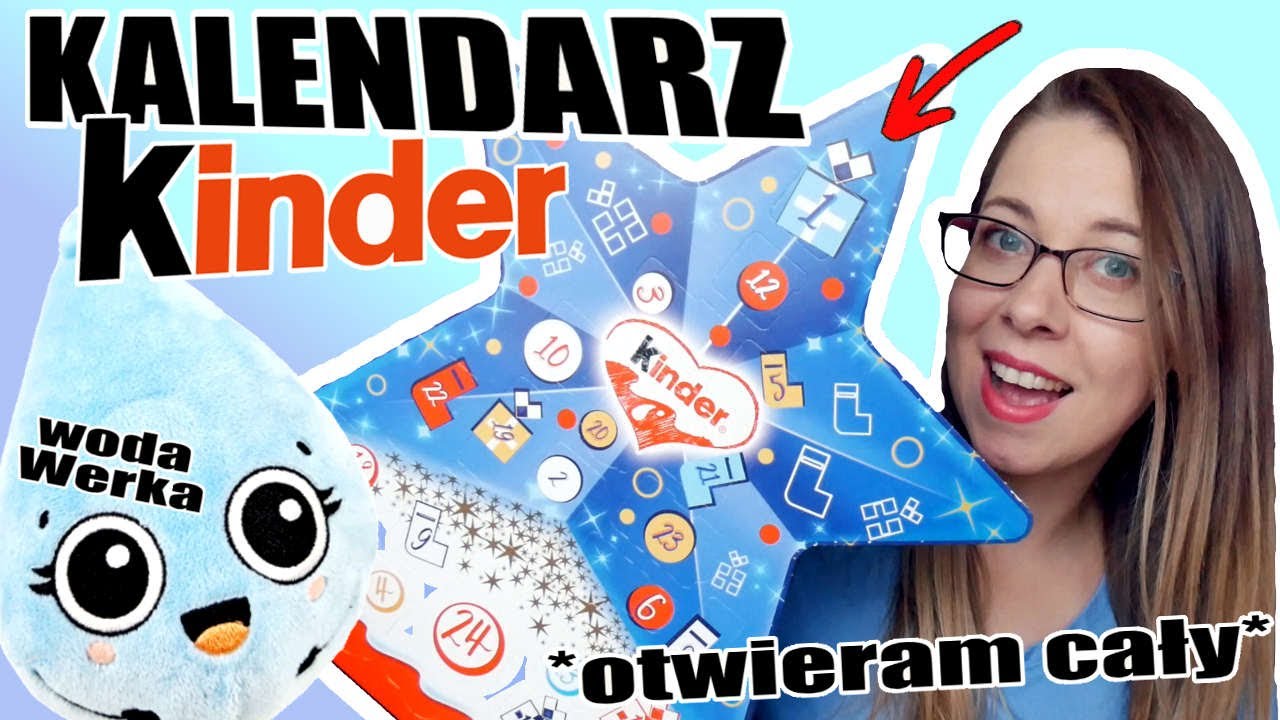 KALENDARZ KINDER Z GANGIEM MOCNIAKÓW #kalendarzadwentowy #gangmocniaków