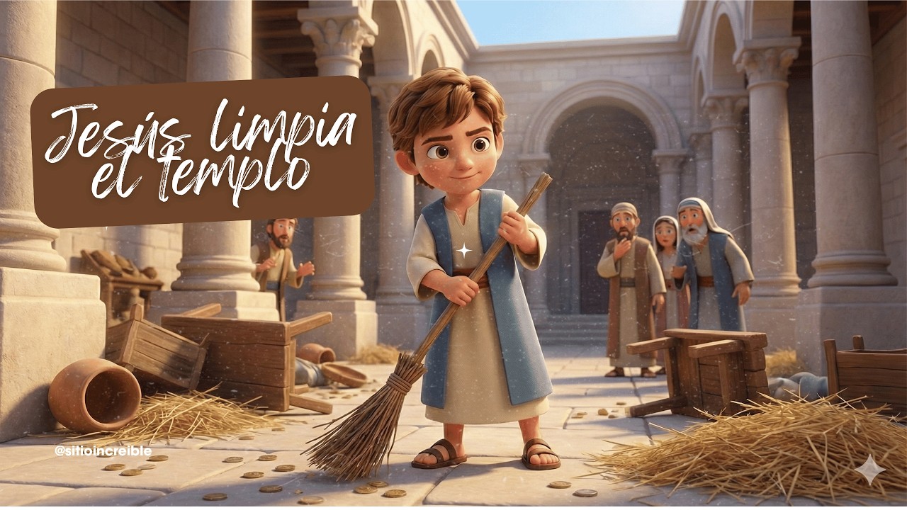 Jesús limpia el templo I Programa pedacito de cielo