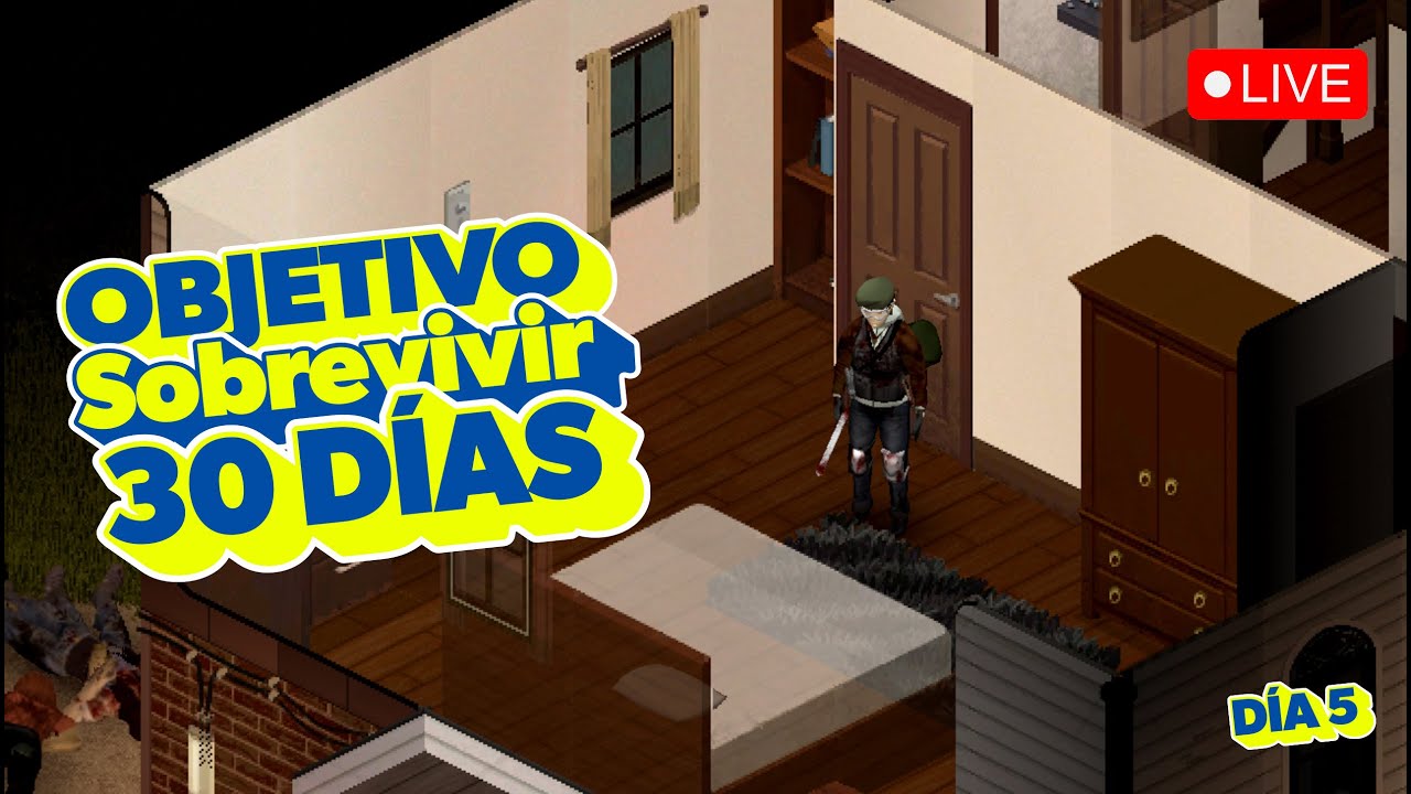 SOBREVIVIR 30 DIAS - Project zomboid -  SOLO GAMEPLAY - Part 2