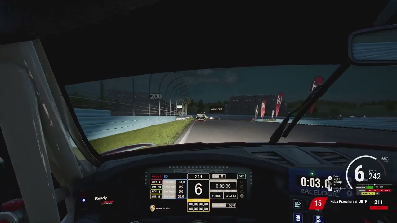 ACC VRCP Watkins Glen Porsche Cup First 3 laps