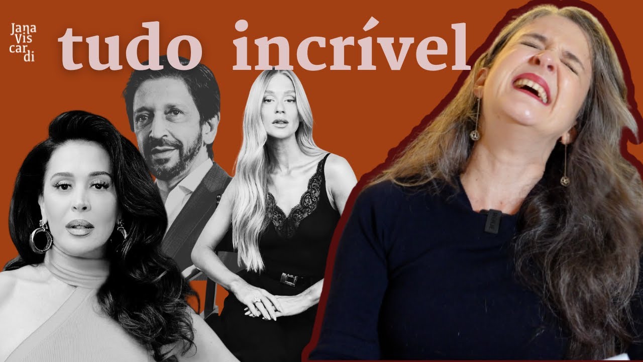 RICARDO NUNES, CLAUDIA RAIA, MARINA RUY BARBOSA |  NOTÍCIAS INCRÍVEIS | JANA VISCARDI