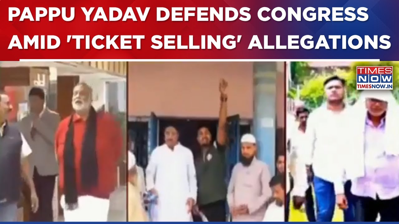 Bihar Polls: Pappu Yadav Says Congress Stands on Principles, Responds to 'Ticket Selling' Claims