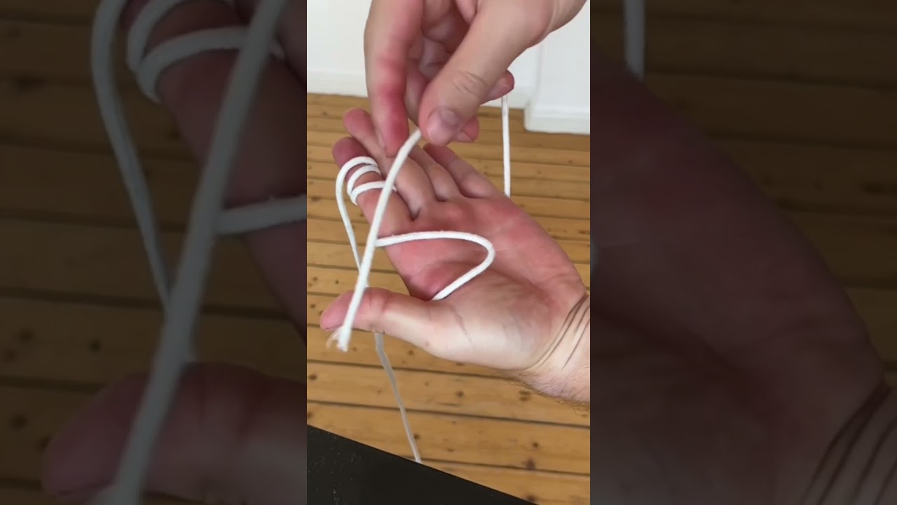 How to cut a rope with bare hands? Method number 2